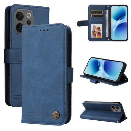 Skin Feel Life Tree Metal Button Leather Phone Case, For vivo Y600 Pro 5G, For vivo Y21 5G 2026 / vivo Y05 4G, For vivo V70 FE 5G, For vivo S50 5G / V70 5G