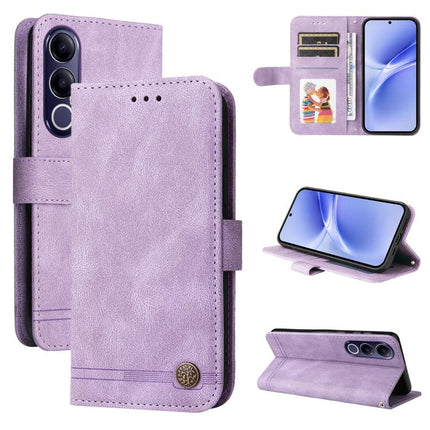 Skin Feel Life Tree Metal Button Leather Phone Case, For vivo Y600 Pro 5G, For vivo Y21 5G 2026 / vivo Y05 4G, For vivo V70 FE 5G, For vivo S50 5G / V70 5G