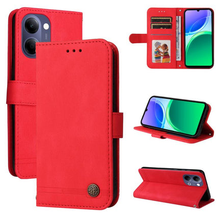 Skin Feel Life Tree Metal Button Leather Phone Case, For vivo Y600 Pro 5G, For vivo Y21 5G 2026 / vivo Y05 4G, For vivo V70 FE 5G, For vivo S50 5G / V70 5G