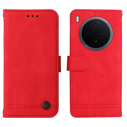 Skin Feel Life Tree Metal Button Leather Phone Case, For vivo Y600 Pro 5G, For vivo Y21 5G 2026 / vivo Y05 4G, For vivo V70 FE 5G, For vivo S50 5G / V70 5G