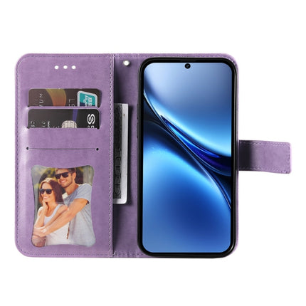 Seven-petal Flowers Embossing Leather Phone Case, For vivo X200, For vivo X200 Pro mini, For vivo X200 Pro, For vivo V40 Lite 4G / 5G IDN