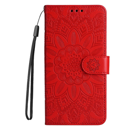Embossed Sunflower Leather Phone Case, For vivo X200, For vivo X200 Pro mini, For vivo X200 Pro, For vivo V40 Lite 4G / 5G IDN