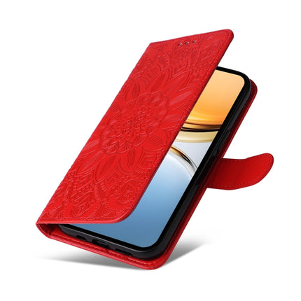Embossed Sunflower Leather Phone Case, For vivo Y300 Pro, For vivo Y38 5G / T3x 5G Global, For vivo Y100 IDN / Y200e 5G Global, For vivo Y03 4G