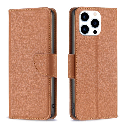 Litchi Texture Pure Color Flip Leather Phone Case, For iPhone 16 Pro Max, For iPhone 16 Pro, For iPhone 16 Plus