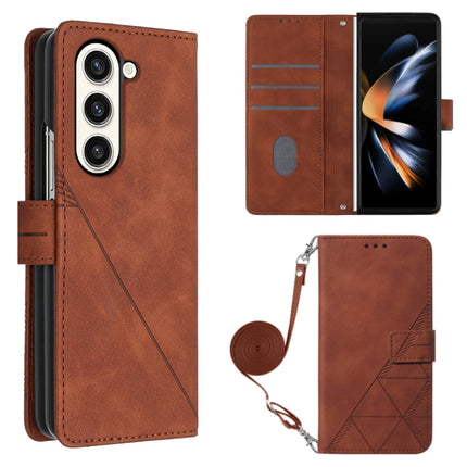 Crossbody 3D Embossed Flip Leather Phone Case, For Samsung Galaxy Z Fold5 5G, For Samsung Galaxy A25 5G / A24, For Samsung Galaxy A15, For Samsung Galaxy S23 FE 5G
