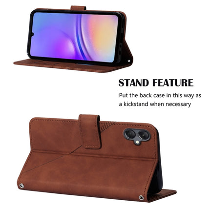 Crossbody 3D Embossed Flip Leather Phone Case, For Samsung Galaxy A05, For Samsung Galaxy Z Flip5 5G, For Samsung Galaxy A05s