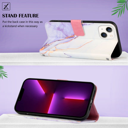 PT003 Marble Pattern Flip Leather Phone Case, For iPhone 15, For iPod Touch 7 / 6 / 5