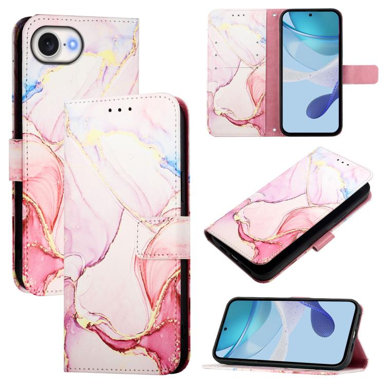 PT003 Marble Pattern Flip Leather Phone Case