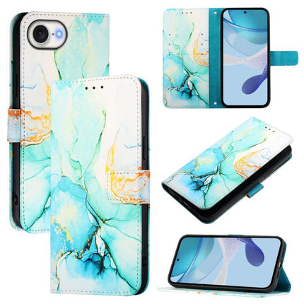 PT003 Marble Pattern Flip Leather Phone Case, For iPhone 17e / 16e, For iPhone 16 Pro Max, For iPhone 16 Pro, For iPhone 16 Plus