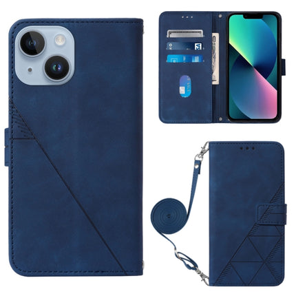 Crossbody 3D Embossed Flip Leather Phone Case, For iPhone 16, For iPhone 15 Pro Max, For iPhone 15 Pro, For iPhone 15 Plus