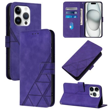 Crossbody 3D Embossed Flip Leather Phone Case, For iPhone Air, For iPhone 16 Pro Max, For iPhone 16 Pro, For iPhone 16 Plus