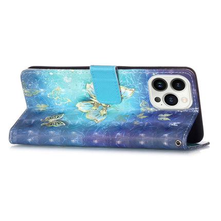 3D Painting Horizontal Flip Leather Phone Case