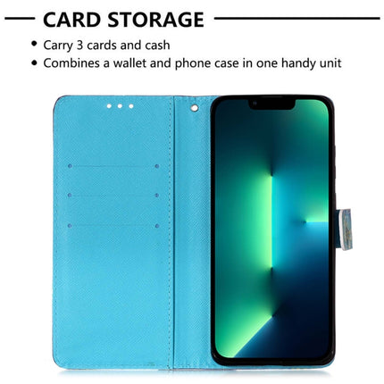 3D Painting Horizontal Flip Leather Phone Case