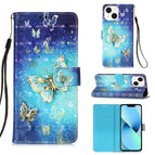 For iPhone 15 Plus / Golden Butterfly