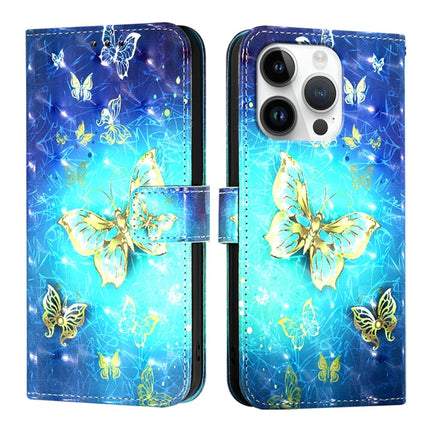 3D Painting Horizontal Flip Leather Phone Case