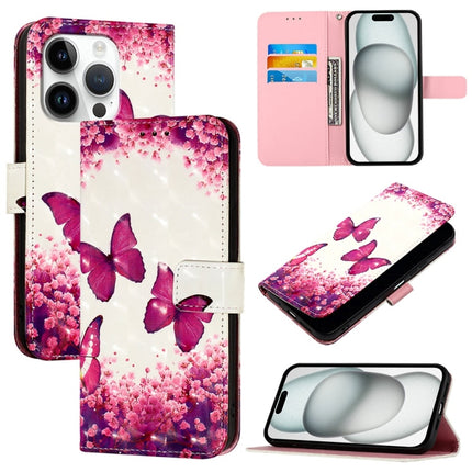 3D Painting Horizontal Flip Leather Phone Case