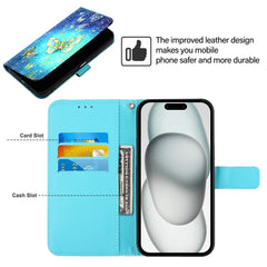 3D Painting Horizontal Flip Leather Phone Case, For iPhone 16 Plus, For iPhone 16, For iPhone 15 Pro Max