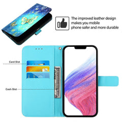 3D Painting Horizontal Flip Leather Phone Case