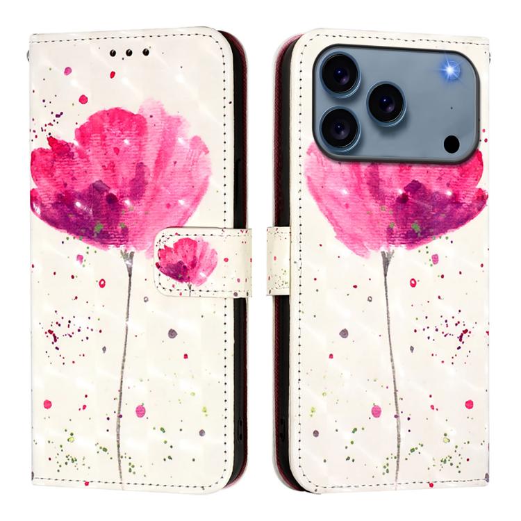 3D Painting Horizontal Flip Leather Phone Case
