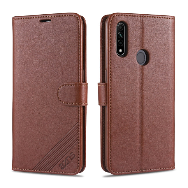 AZNS Sheepskin Texture Horizontal Flip Leather Case with Holder & Card Slots & Wallet, For OPPO A8, For OPPO Reno, For OPPO Reno Z, For OPPO Reno2, For OPPO Reno2 Z, For OPPO Reno 3, For OPPO Reno3 Pro, For OPPO Find X2