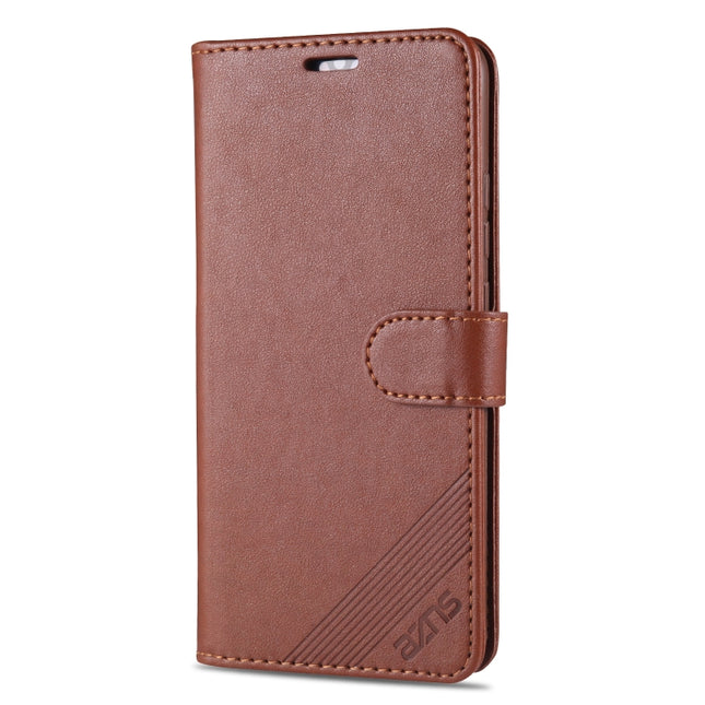 AZNS Sheepskin Texture Horizontal Flip Leather Case with Holder & Card Slots & Wallet, For Vivo Y9s / V17