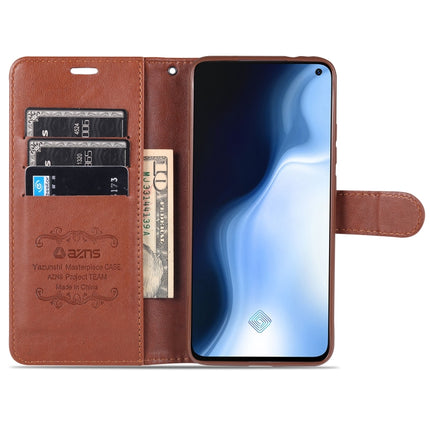 AZNS Sheepskin Texture Horizontal Flip Leather Case with Holder & Card Slots & Wallet, For Vivo Y9s / V17