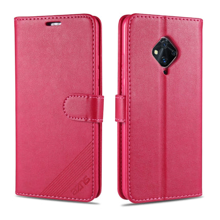 AZNS Sheepskin Texture Horizontal Flip Leather Case with Holder & Card Slots & Wallet, For Vivo Y9s / V17