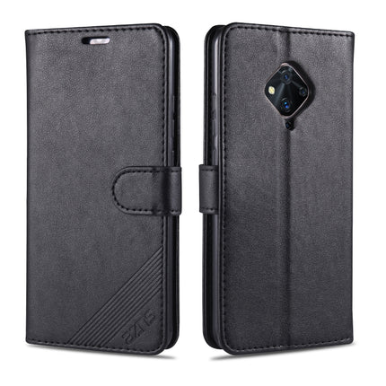 AZNS Sheepskin Texture Horizontal Flip Leather Case with Holder & Card Slots & Wallet, For Vivo Y9s / V17