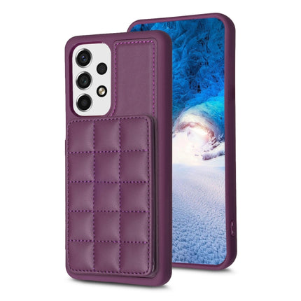 Grid Card Slot Holder Phone Case, For Samsung Galaxy S22 5G, For Samsung Galaxy S21 FE 5G, For Samsung Galaxy A53