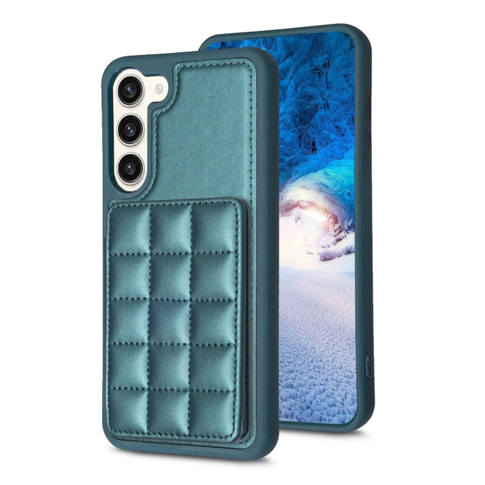 Grid Card Slot Holder Phone Case, For Samsung Galaxy S21 5G, For Samsung Galaxy S21+ 5G, For Samsung Galaxy S21 Ultra 5G