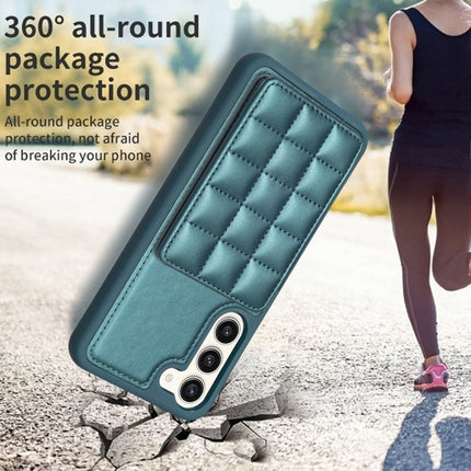 Grid Card Slot Holder Phone Case, For Samsung Galaxy S21 5G, For Samsung Galaxy S21+ 5G, For Samsung Galaxy S21 Ultra 5G