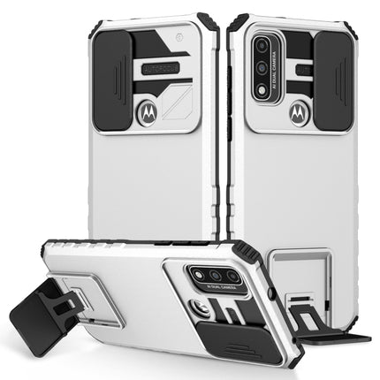 Stereoscopic Holder Sliding Camshield Phone Case, For Motorola Moto G52, For Motorola G Pure, For Motorola Moto G Power 2021