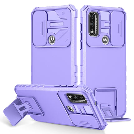 Stereoscopic Holder Sliding Camshield Phone Case, For Motorola Moto G52, For Motorola G Pure, For Motorola Moto G Power 2021