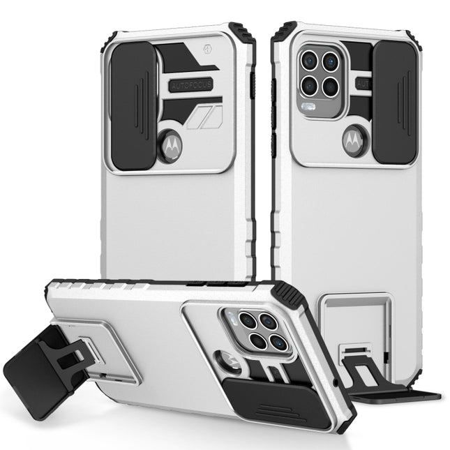 Stereoscopic Holder Sliding Camshield Phone Case, For Motorola Moto G Stylus 5G, For Motorola Moto G42, For Motorola Moto G22 / E32