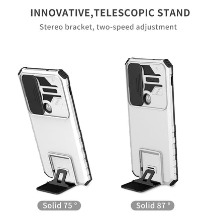 Stereoscopic Holder Sliding Camshield Phone Case, For Motorola Moto G Stylus 5G, For Motorola Moto G42, For Motorola Moto G22 / E32