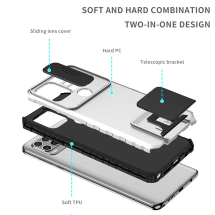 Stereoscopic Holder Sliding Camshield Phone Case, For Motorola Moto G Stylus 5G, For Motorola Moto G42, For Motorola Moto G22 / E32