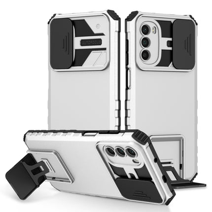 Stereoscopic Holder Sliding Camshield Phone Case, For Motorola Moto G52, For Motorola G Pure, For Motorola Moto G Power 2021