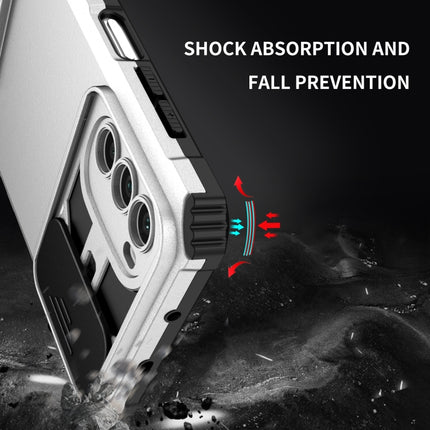Stereoscopic Holder Sliding Camshield Phone Case, For Motorola Moto G52, For Motorola G Pure, For Motorola Moto G Power 2021