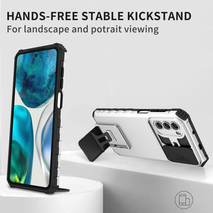 Stereoscopic Holder Sliding Camshield Phone Case, For Motorola Moto G52, For Motorola G Pure, For Motorola Moto G Power 2021