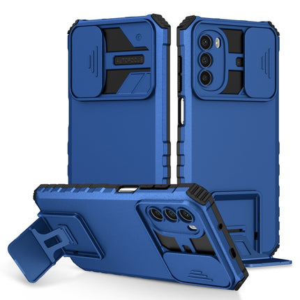 Stereoscopic Holder Sliding Camshield Phone Case, For Motorola Moto G52, For Motorola G Pure, For Motorola Moto G Power 2021