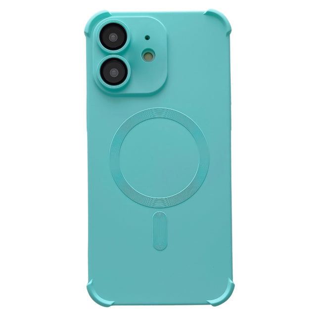 Four Corner Shockproof Skin Feel MagSafe Magnetic Phone Case, For iPhone 12, For iPhone 12 Pro Max, For iPhone 12 Pro