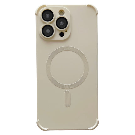 Four Corner Shockproof Skin Feel MagSafe Magnetic Phone Case, For iPhone 14, For iPhone 14 Pro, For iPhone 14 Pro Max