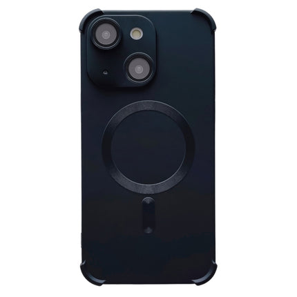 Four Corner Shockproof Skin Feel MagSafe Magnetic Phone Case, For iPhone 15 Plus, For iPhone 15, For iPhone 14 Plus