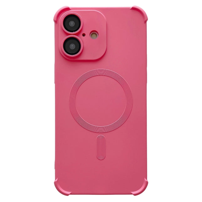Four Corner Shockproof Skin Feel MagSafe Magnetic Phone Case, For iPhone 16, For iPhone 15 Pro Max, For iPhone 15 Pro