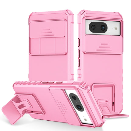 Stereoscopic Holder Sliding Camshield Phone Case, For Google Pixel 8