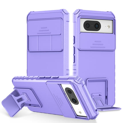 Stereoscopic Holder Sliding Camshield Phone Case, For Google Pixel 8