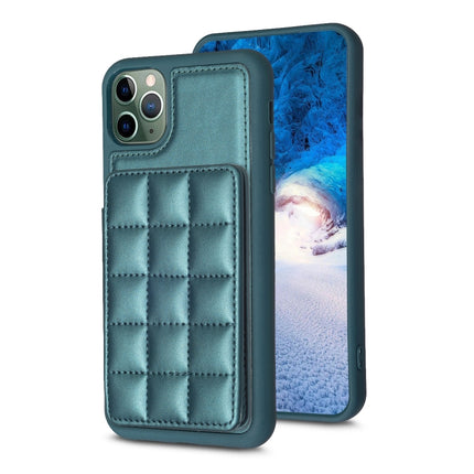Grid Card Slot Holder Phone Case, For iPhone 12 Pro Max, For iPhone 11 Pro Max, For iPhone 11