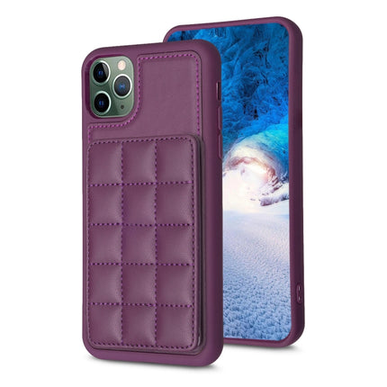 Grid Card Slot Holder Phone Case, For iPhone 12 Pro Max, For iPhone 11 Pro Max, For iPhone 11