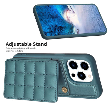 Grid Card Slot Holder Phone Case, For iPhone 14 Pro Max, For iPhone 15, For iPhone SE 2022 / SE 2020 / 8 / 7
