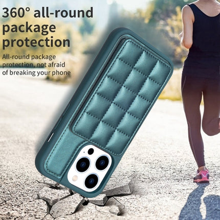 Grid Card Slot Holder Phone Case, For iPhone 14 Pro Max, For iPhone 15, For iPhone SE 2022 / SE 2020 / 8 / 7